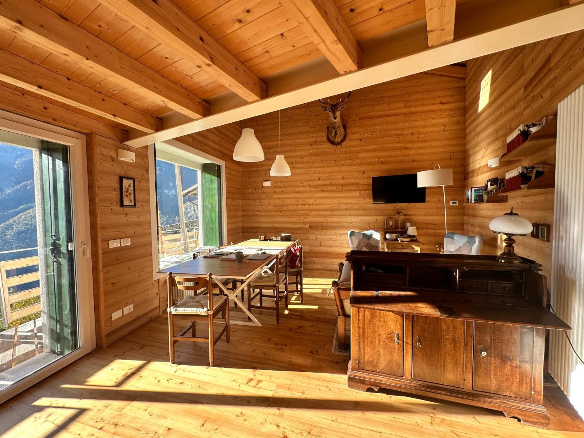 Cielo E Terra Chalet Zencheri Con Vista Panoramica Piazza  Dış mekan fotoğraf